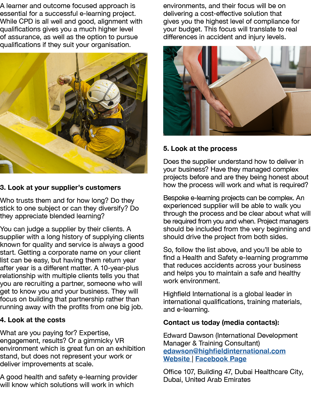 A learner and outcome focused approach is essential for a successful e learning project. While CPD is all well and go...