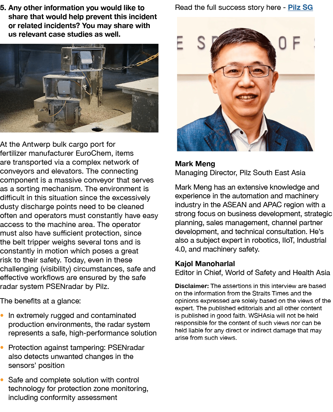 5. Any other information you would like to share that would help prevent this incident or related incidents? You may ...