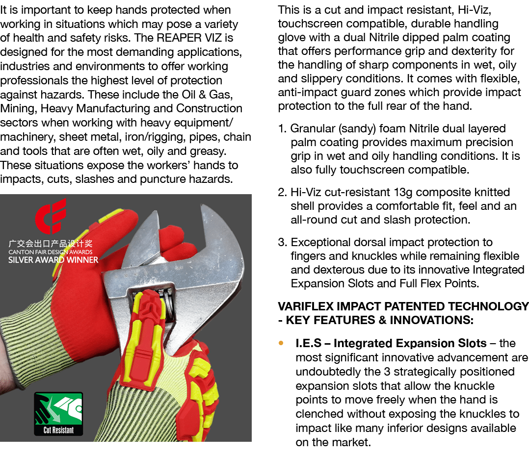 It is important to keep hands protected when working in situations which may pose a variety of health and safety risk...