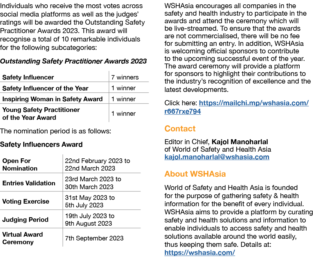 Individuals who receive the most votes across social media platforms as well as the judges’ ratings will be awarded t...