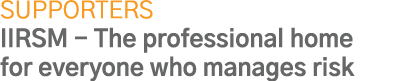 SUPPORTERS IIRSM - The professional home for everyone who manages risk