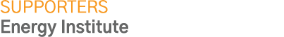 SUPPORTERS Energy Institute