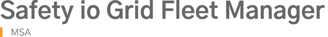 Safety io Grid Fleet Manager MSA