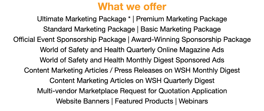 What we offer Ultimate Marketing Package *   Premium Marketing Package Standard Marketing Package   Basic Marketing P   