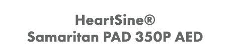 HeartSine  Samaritan PAD 350P AED