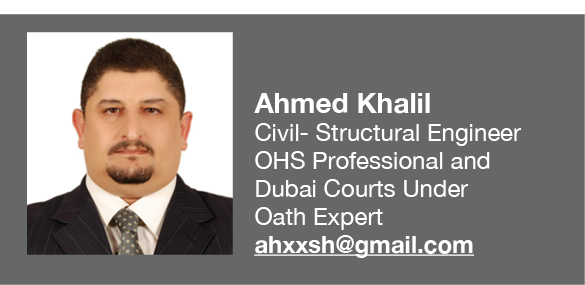  Ahmed Khalil Civil- Structural Engineer OHS Professional and Dubai Courts Under Oath Expert ahxxsh gmail com