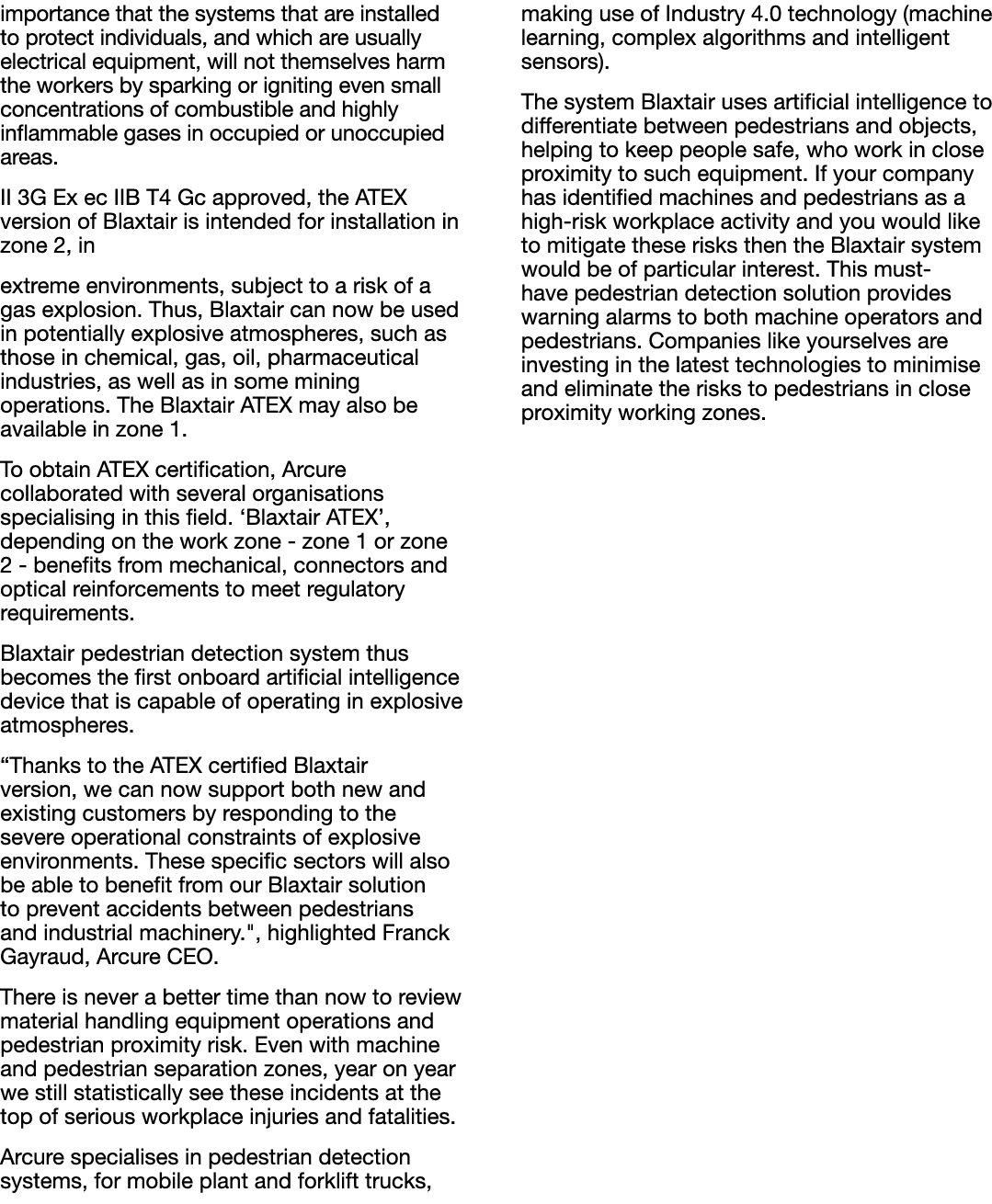 importance that the systems that are installed to protect individuals, and which are usually electrical equipment, wi   
