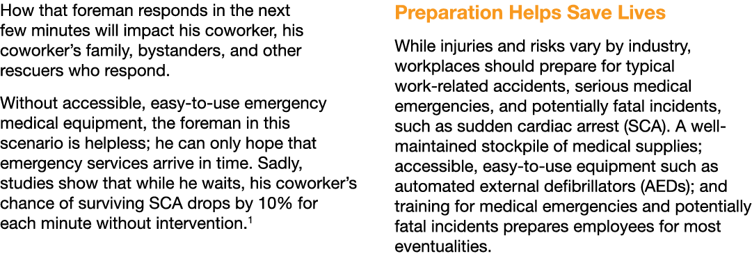 How that foreman responds in the next few minutes will impact his coworker, his coworker s family, bystanders, and ot   