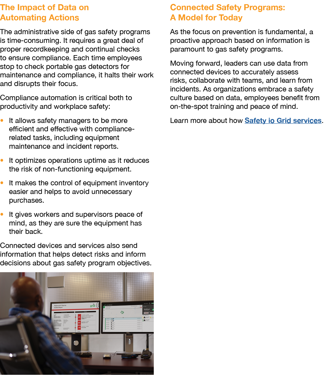 The Impact of Data on Automating Actions The administrative side of gas safety programs is time-consuming  It require   