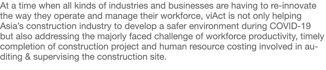 At a time when all kinds of industries and businesses are having to re-innovate the way they operate and manage their   