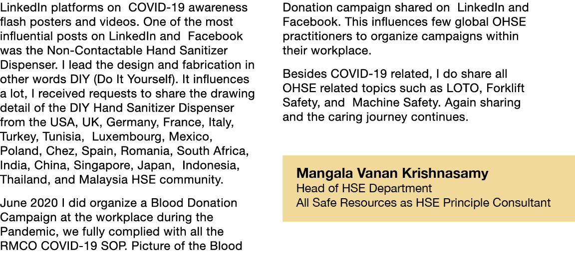 LinkedIn platforms on COVID-19 awareness flash posters and videos  One of the most influential posts on LinkedIn and    