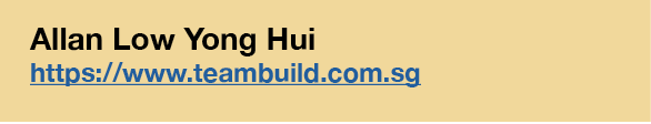 Allan Low Yong Hui https:  www teambuild com sg
