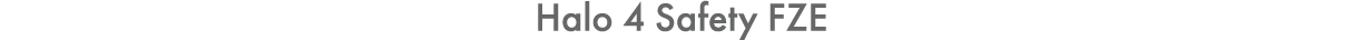 Halo 4 Safety FZE