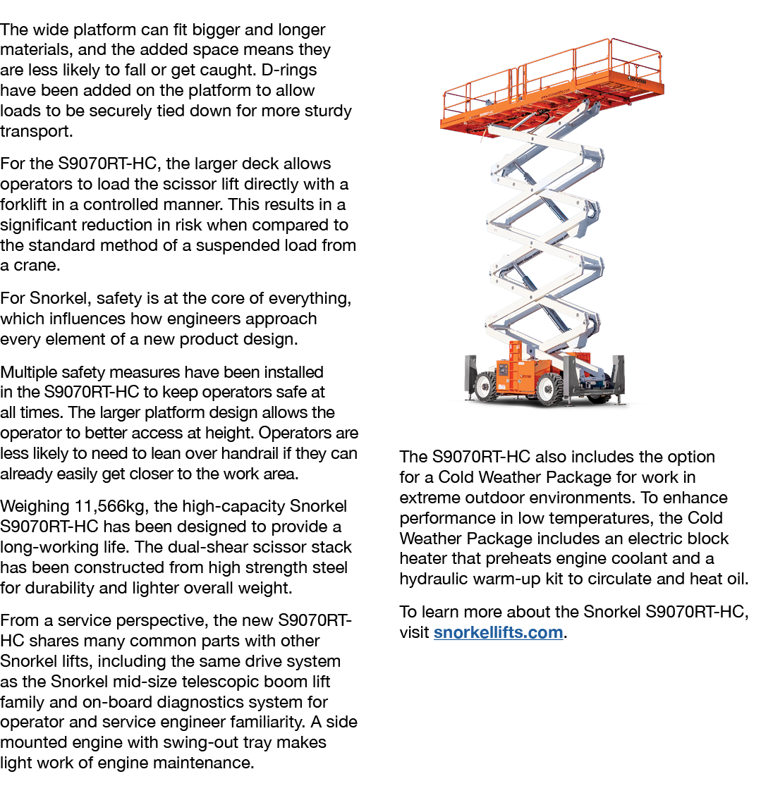 The wide platform can fit bigger and longer materials, and the added space means they are less likely to fall or get    