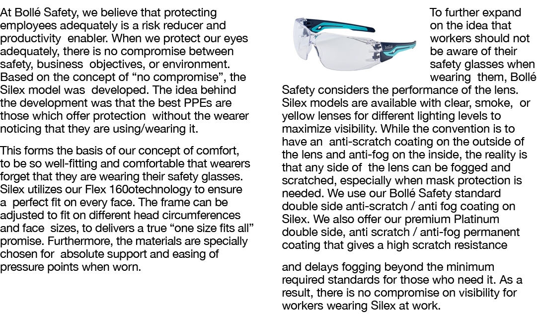 At Bollé Safety, we believe that protecting employees adequately is a risk reducer and productivity enabler  When we    