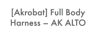  Akrobat  Full Body Harness   AK ALTO