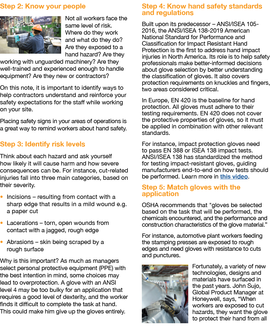 Step 2: Know your people Not all workers face the same level of risk  Where do they work and what do they do  Are the   