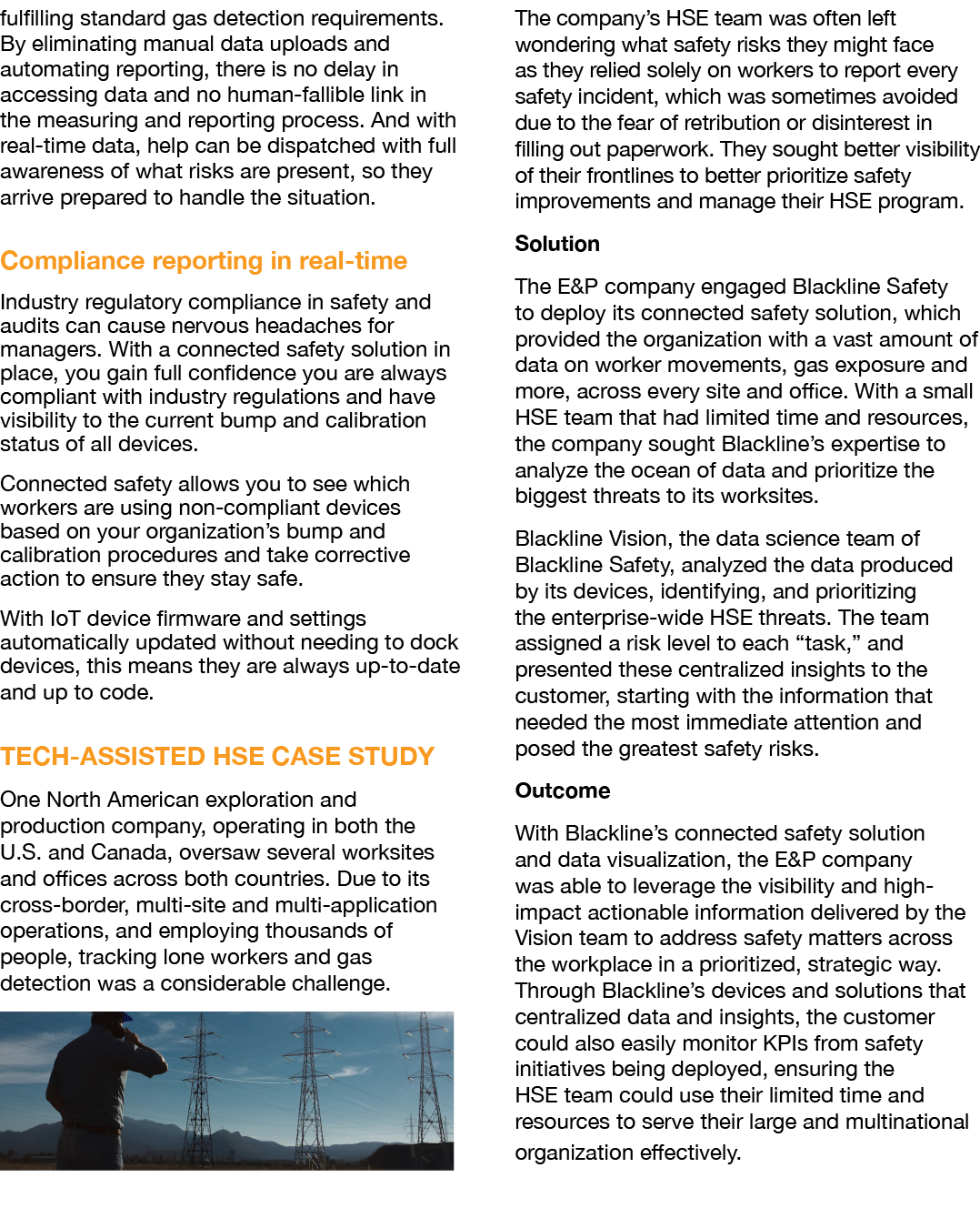 fulfilling standard gas detection requirements  By eliminating manual data uploads and automating reporting, there is   