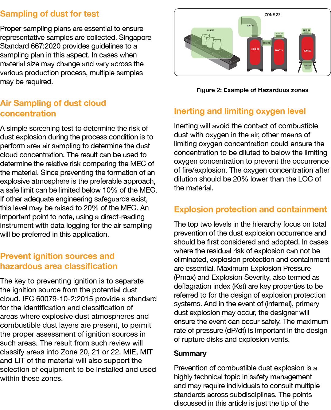 Sampling of dust for test Proper sampling plans are essential to ensure representative samples are collected  Singapo   