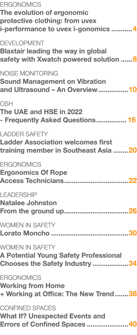 Ergonomics The evolution of ergonomic protective clothing: from uvex i-performance to uvex i-gonomics 4 Development B   