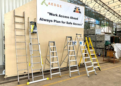 Selection of ladders from SAE