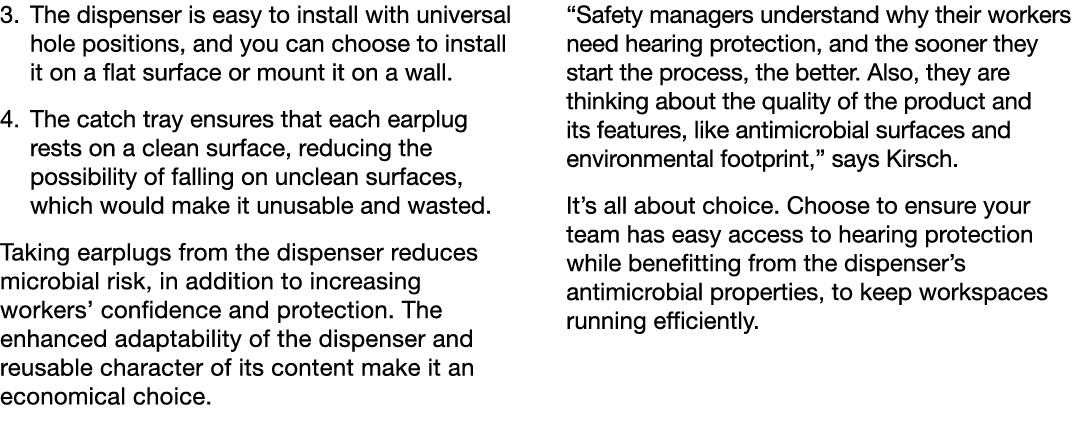 3  The dispenser is easy to install with universal hole positions, and you can choose to install it on a flat surface   