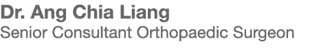 Dr  Ang Chia Liang Senior Consultant Orthopaedic Surgeon 