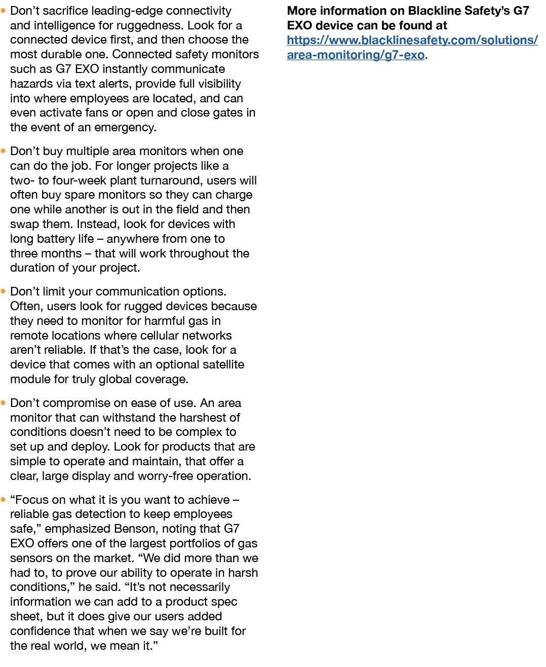   Don t sacrifice leading-edge connectivity and intelligence for ruggedness  Look for a connected device first, and t   