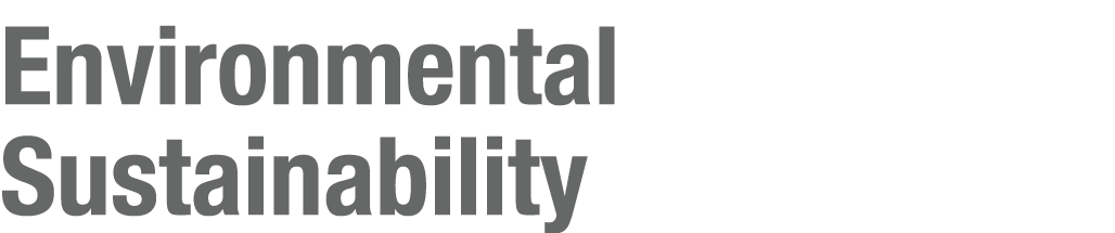 Environmental Sustainability