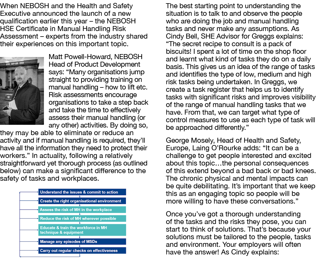 When NEBOSH and the Health and Safety Executive announced the launch of a new qualification earlier this year   the N   