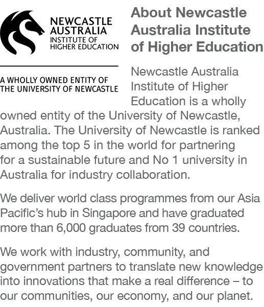  About Newcastle Australia Institute of Higher Education Newcastle Australia Institute of Higher Education is a wholl   