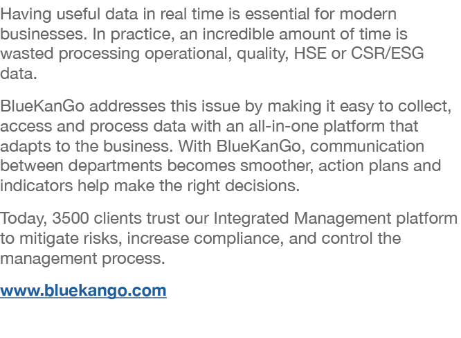 Having useful data in real time is essential for modern businesses  In practice, an incredible amount of time is wast   