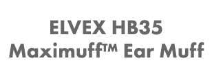 ELVEX HB35 Maximuff  Ear Muff