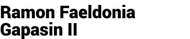 Ramon Faeldonia Gapasin II