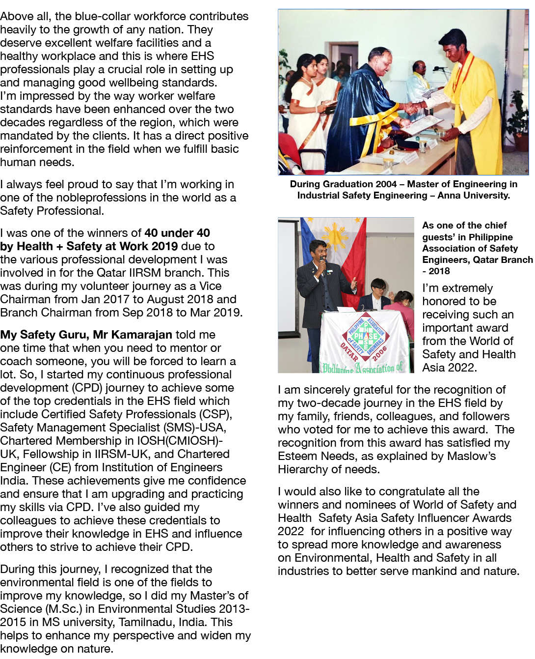 Above all, the blue-collar workforce contributes heavily to the growth of any nation  They deserve excellent welfare    