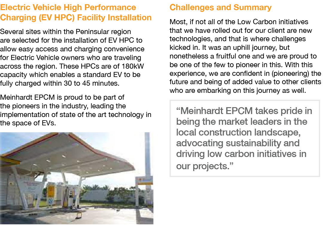 Electric Vehicle High Performance Charging (EV HPC) Facility Installation Several sites within the Peninsular region    