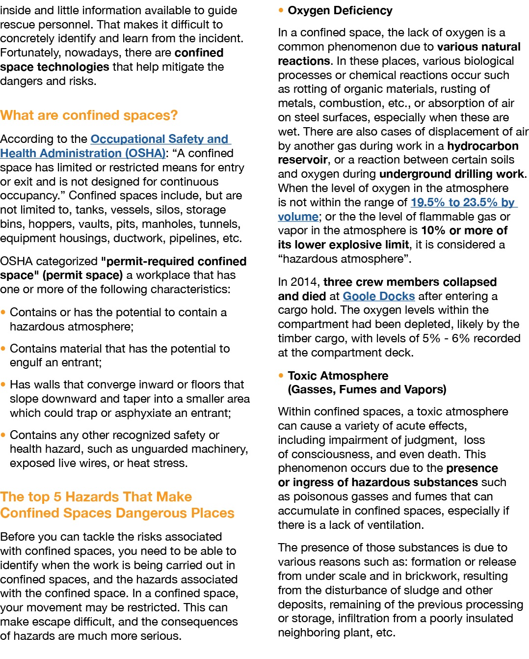 inside and little information available to guide rescue personnel. That makes it difficult to concretely identify and...