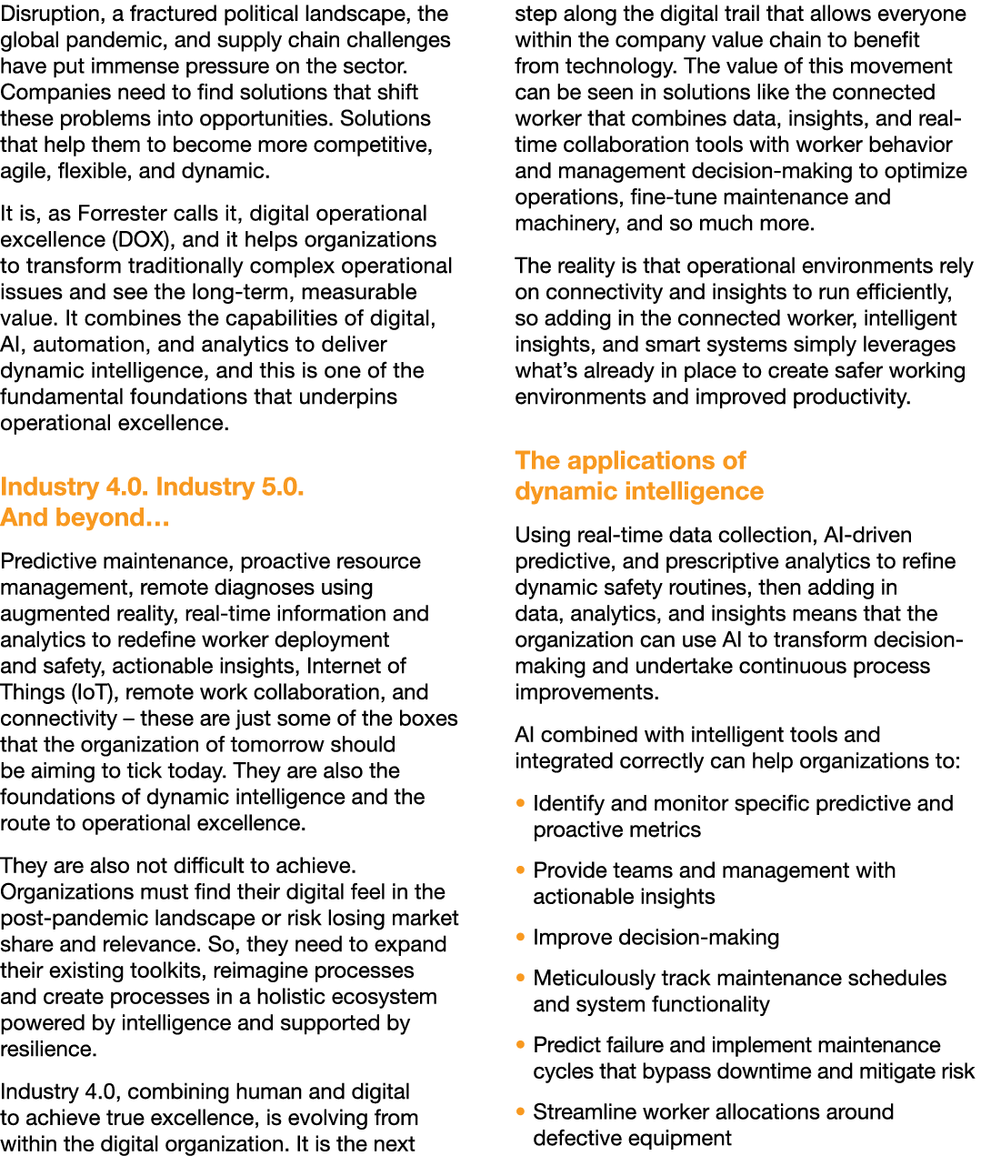 Disruption, a fractured political landscape, the global pandemic, and supply chain challenges have put immense pressu...