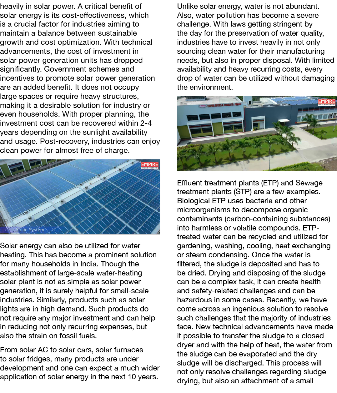 heavily in solar power. A critical benefit of solar energy is its cost effectiveness, which is a crucial factor for i...