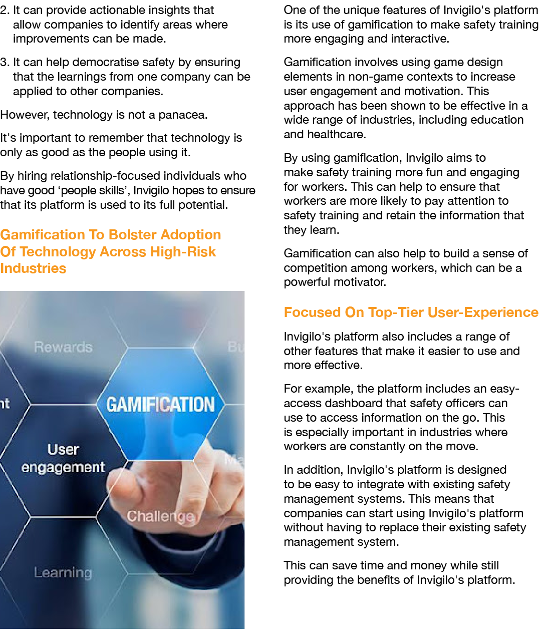 2. It can provide actionable insights that allow companies to identify areas where improvements can be made. 3. It ca...