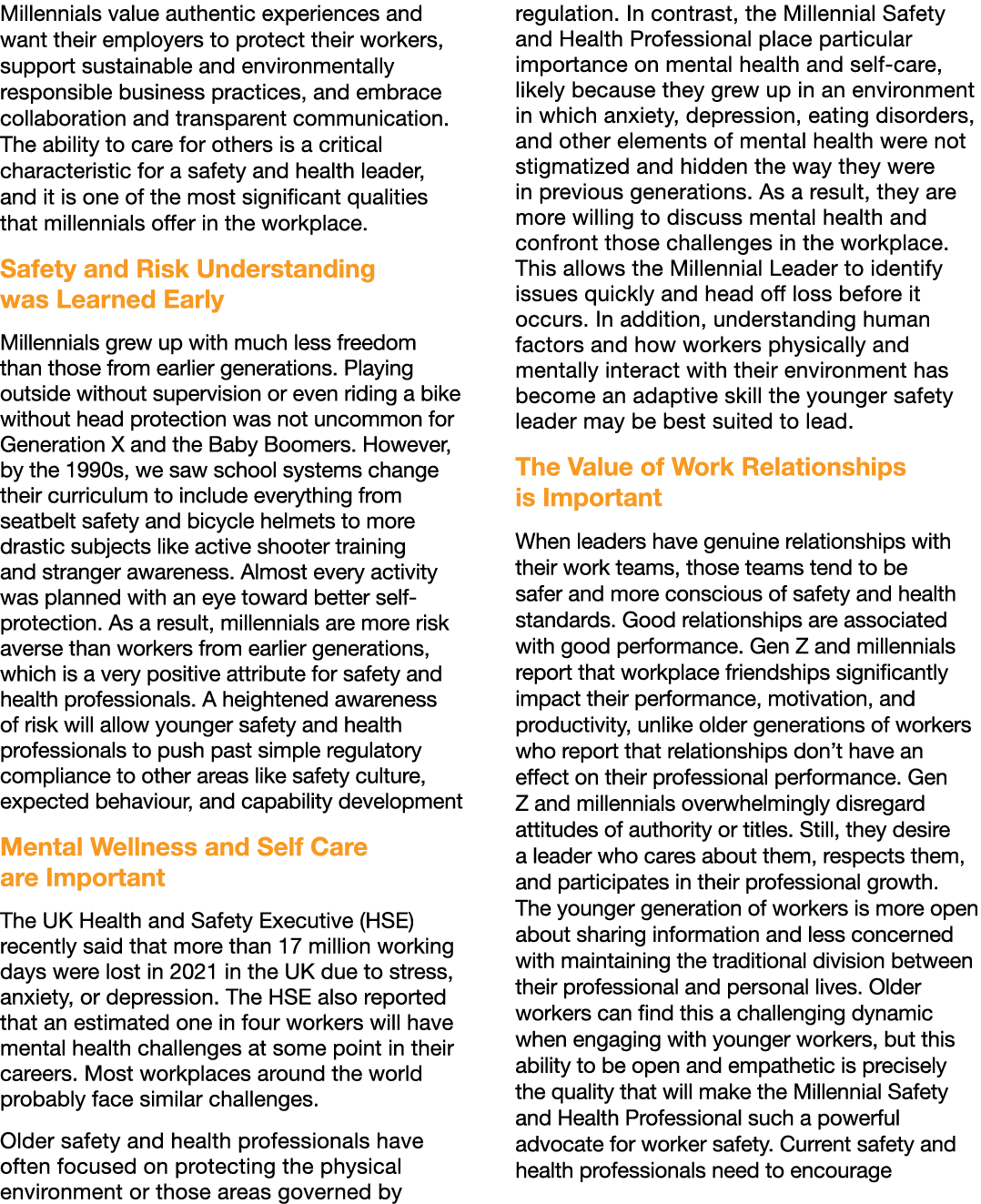 Millennials value authentic experiences and want their employers to protect their workers, support sustainable and en...