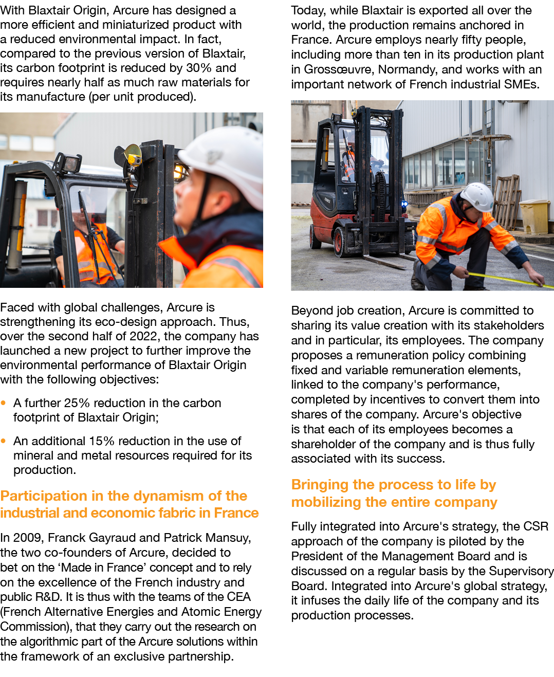 With Blaxtair Origin, Arcure has designed a more efficient and miniaturized product with a reduced environmental impa...