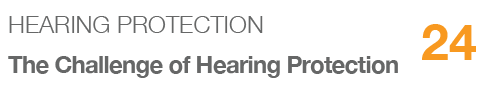 HEARING PROTECTION,24,The Challenge of Hearing Protection