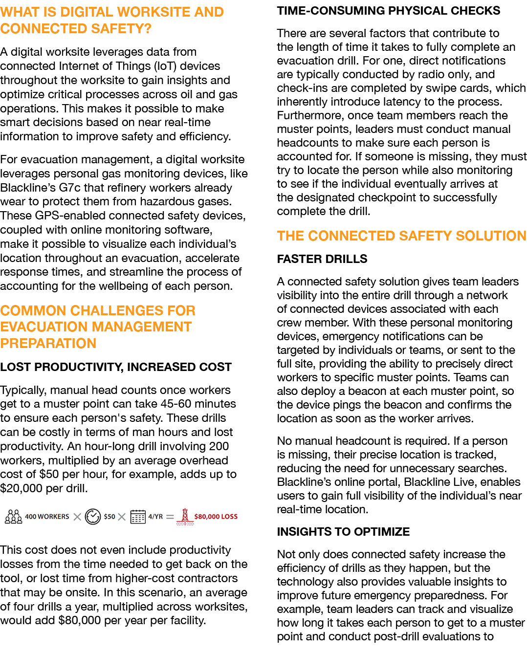 WHAT IS DIGITAL WORKSITE AND CONNECTED SAFETY? A digital worksite leverages data from connected Internet of Things (I...