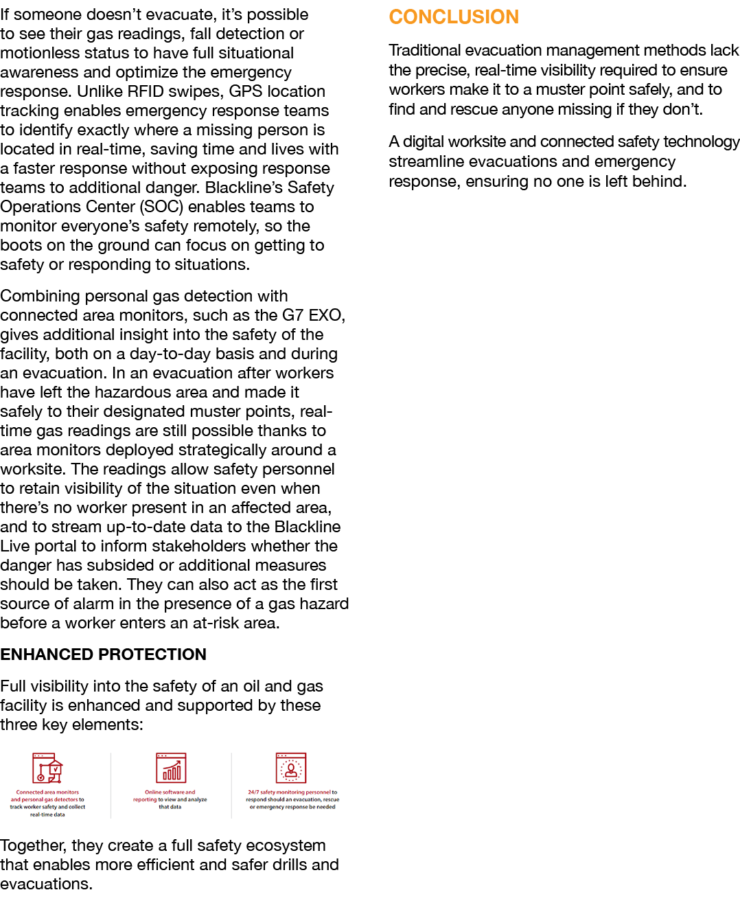 If someone doesn’t evacuate, it’s possible to see their gas readings, fall detection or motionless status to have ful...