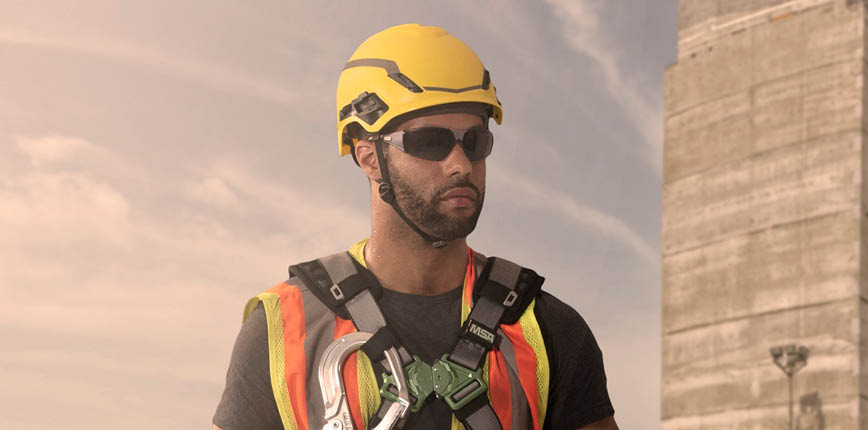 V-Gard H1 Safety Helmet Construction Application