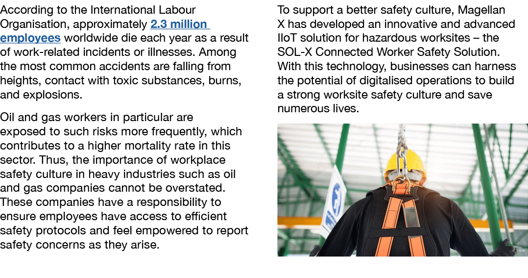 According to the International Labour Organisation, approximately 2.3 million employees worldwide die each year as a ...