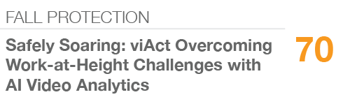 FALL PROTECTION,70,Safely Soaring: viAct Overcoming Work at Height Challenges with AI Video Analytics