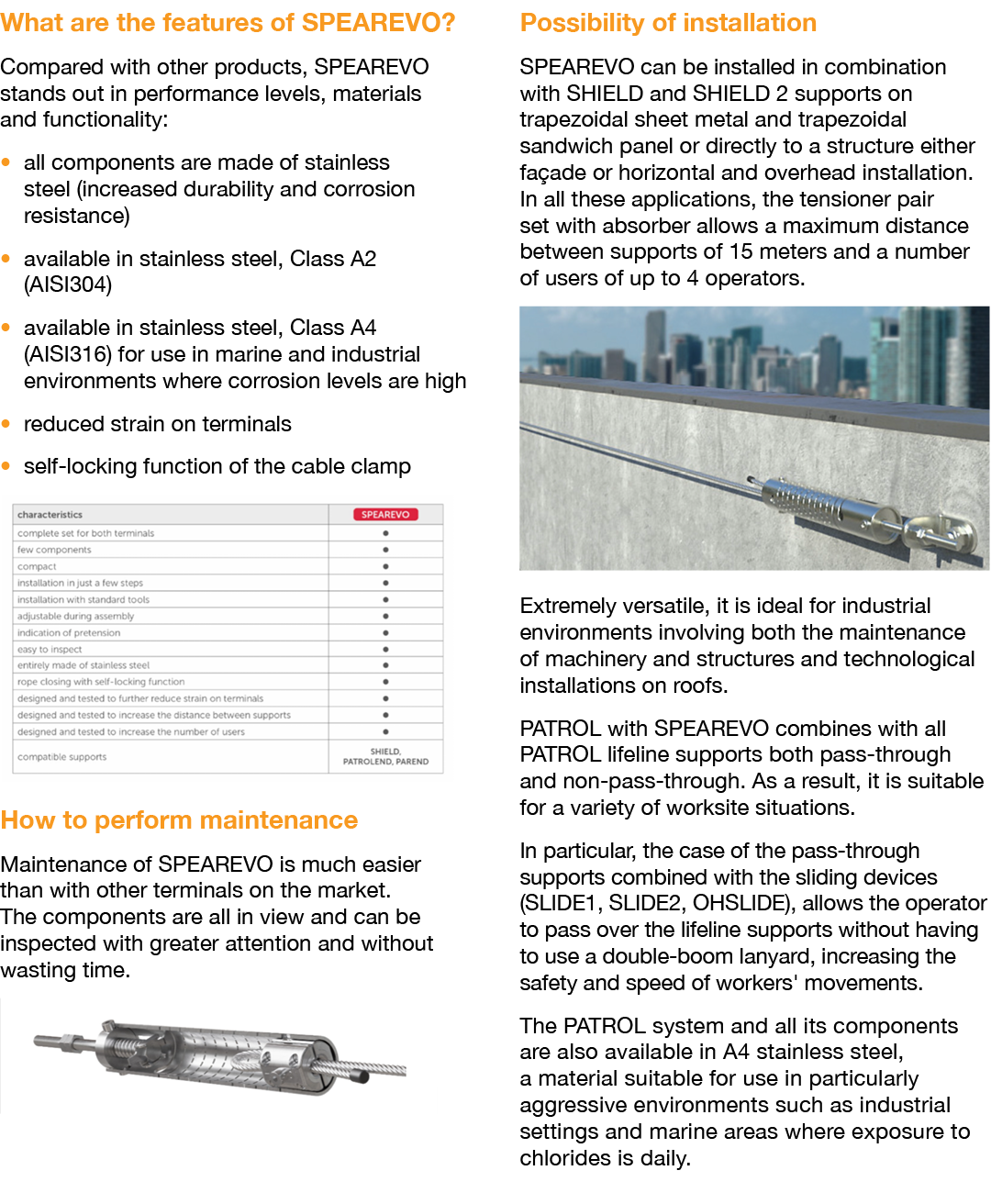What are the features of SPEAREVO? Compared with other products, SPEAREVO stands out in performance levels, materials...