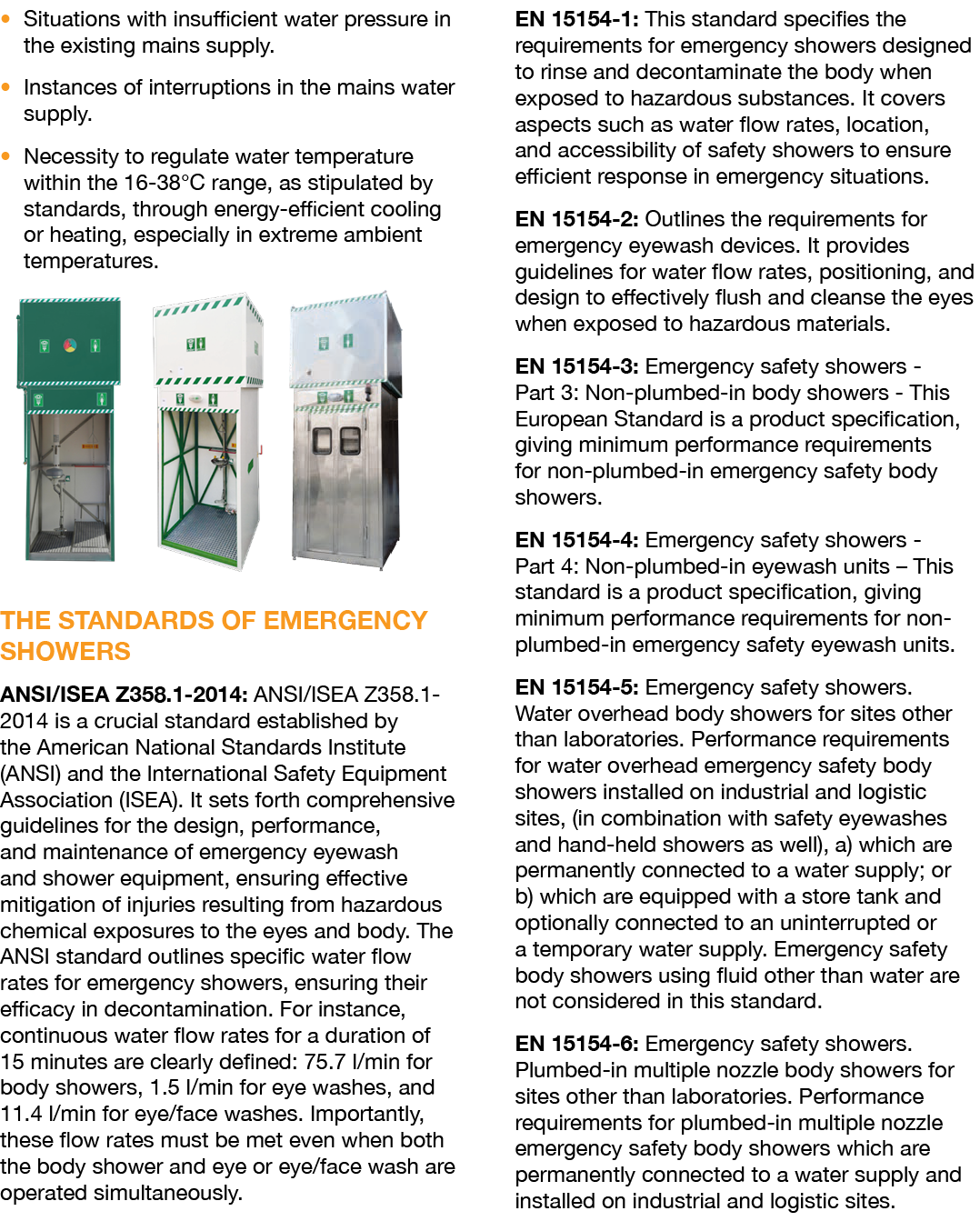 � Situations with insufficient water pressure in the existing mains supply. � Instances of interruptions in the mains...